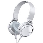 Fone de Ouvido Sony Supra Auricular Branco - MDR-XB400/WQAE