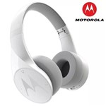 Fone Headset Motorola Pulse Escape + Sh013 Bluetooth Branco