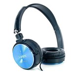 Fone Ouvido Estéreo Headphone Azul 2000az - Logic