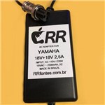 Fonte Carregador para Mesa de Som Mixer Yamaha 18v 2a Bivolt