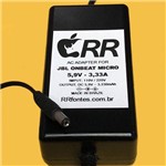 Fonte de Alimentacao Carregador Compativel com OnBeat Micro Speaker Dock DC 5,9V 3,33mA Bivolt