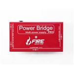 Fonte Pedal Power Bridge Pro Vermelha Fire Custom Shop