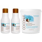 For Beauty Coconut Kit com Máscara 1kg (3 Itens)