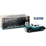 Ford Coupe Deluxe 1940 Police NY Greenlight 1:18