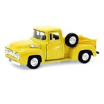 Ford F100 Pick-up 1955 Motormax 1:24 Amarelo