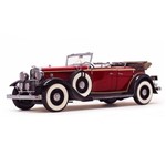 Ford Lincoln KB Top Down 1932 Sunstar Platinum 1:18 Vermelho