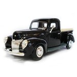 Ford Pickup 1940 1:24 Motormax Preto