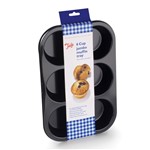 Forma Antiaderente para Muffins Tala Bakeware Preta