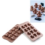 Forma MOOD de Silicone para Chocolates 3.3 X 3.4 X 1.7 Silikomart