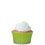 Forminha Mini Cupcake Impermeável Verde Limão C/45 - Mago