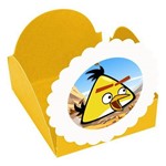 Forminhas para Doces Angry Birds Amarela - 10 Unds