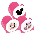 Forminhas para Doces Disney Baby Minnie Rosa Claro- 10 Unds