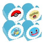 Forminhas para Doces Pokémon Azul Claro 10 Unds