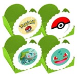 Forminhas para Doces Pokémon Verde 10 Unds