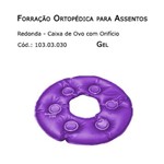 Forrações de Assento - Caixa de Ovo Redonda com Orifício (gel) - Bioflorence - Cód:103.0030