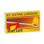 Fósforo Extra Longo com 50 Palitos com 9,5cm Fiat Lux
