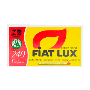 Fósforos Fiat Lux Cozinha Forte Longos C/ 240 Unidades