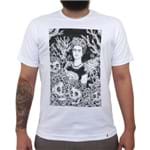 Frida Rogai por Nós III - Camiseta Clássica Masculina
