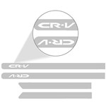 Friso Lateral CRV Honda Personalizado