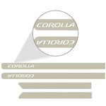 Friso Lateral Toyota Corolla 2008-2014 Personalizado