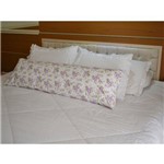 Fronha Avulsa Percal Estampado para Travesseiro Body Pillow 40cm X 1,30m