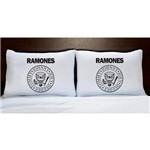 Fronhas Casal Personalizadas Banda de Rock Ramones