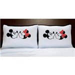 Fronhas Casal Personalizadas Minnie e Mickey