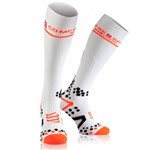 Full Socks V2.1 Compressport - Branca