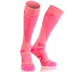 Full Socks V2.1 Compressport - Rosa