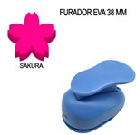 Furador de Papel e EVA Make Mais 38mm Flor Sakura