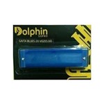 Gaita Diatônica Dolphin Blues 20 Vozes em Dó Azul