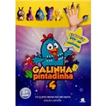 Galinha Pintadinha 4 Kit Especial DVD + CD + 5 Dedoches