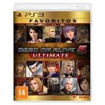 Game - Dead Or Alive 5 Ultimate - Favoritos - PS3
