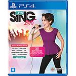 Game - Let's Sing 2016 - PS4