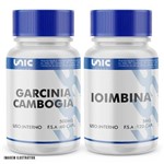 Garcinia Cambogia 500mg 60 Caps + Ioimbina (yohimbine) 5mg 120 Caps