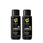 Gel para Massagem Arnica Extra-forte, Kit com 2 Unidades, 200 Ml Cada - Fashion Cosméticos