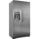 Geladeira / Refrigerador Side By Side Brastemp Gourmand BRS75 110V 539 Litros - Inox