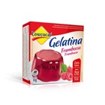 Gelatina Framboesa Lowçucar 10g