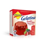 Gelatina Frutas Vermelhas Lowçucar 10g