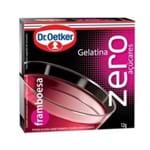 Gelatina Zero Açúcar Sabor Framboesa Dr. Oetker 12g
