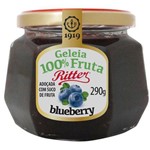 Geléia 100% Fruta Blueberry (mirtilo) 290g Ritter