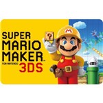 Gift Card Digital Super Mario Maker para Nintendo 3DS