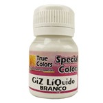 Giz Líquido Branco 37ml - True Colors