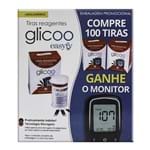 Glicoo Easyfy Tira Teste com 100 Unidades + Grátis Glicoo Easyfy Kit Monitor de Glicemia