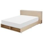 Glide Cama Casal/queen C/cabeceira/baú Natural Washed/natural Washed