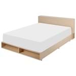 Glide Cama Queen C/cabeceira C/baú 158 Natural Washed