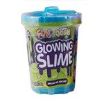 Glowing Slime Brilhante Azul - Fun Divirta-se