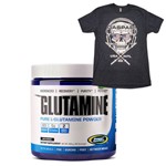 Glutamina 300g Gaspari Nutrition + Camiseta Gaspari Exclusiva