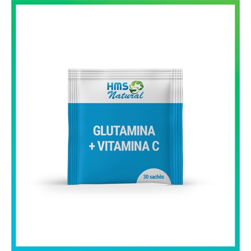 Glutamina + Vitamina C Sachês 30 Sachês