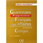 Grammaire Progressive Du Français Des Affaires Intermédiaire - Corrigés